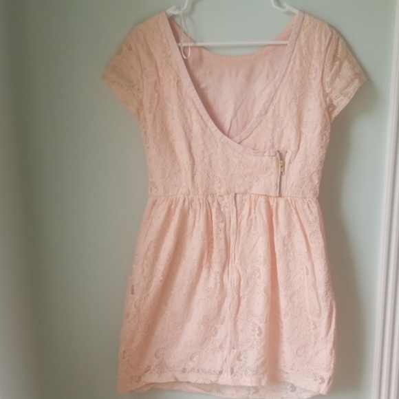 H&M Concious Blush Dress - Size 12 - Picture 4 of 8